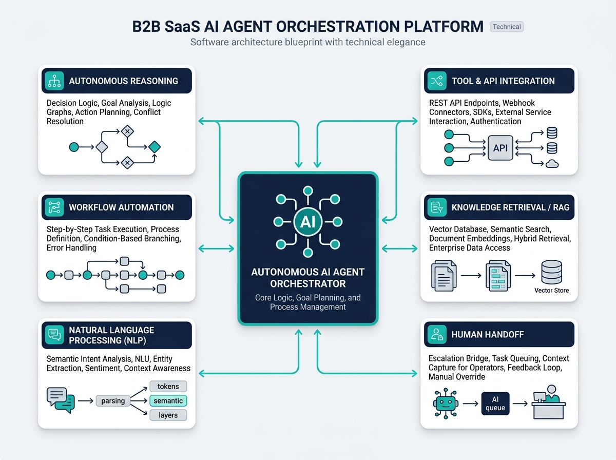 Autonomous AI Agent Architecture and 6 Core Capabilities