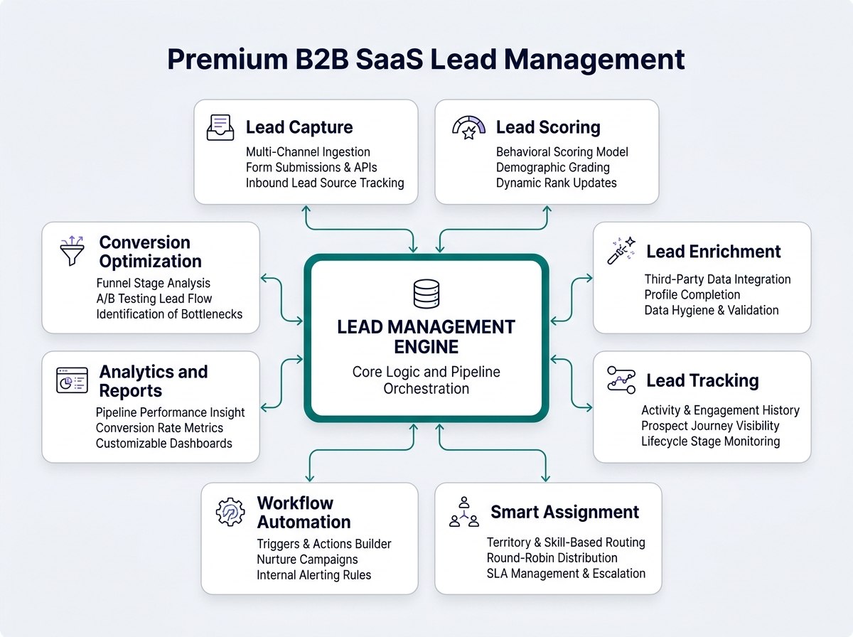 Lead Management System Capabilities and Ingestion Architecture